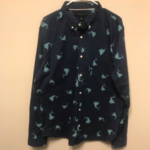 Swordfish button down